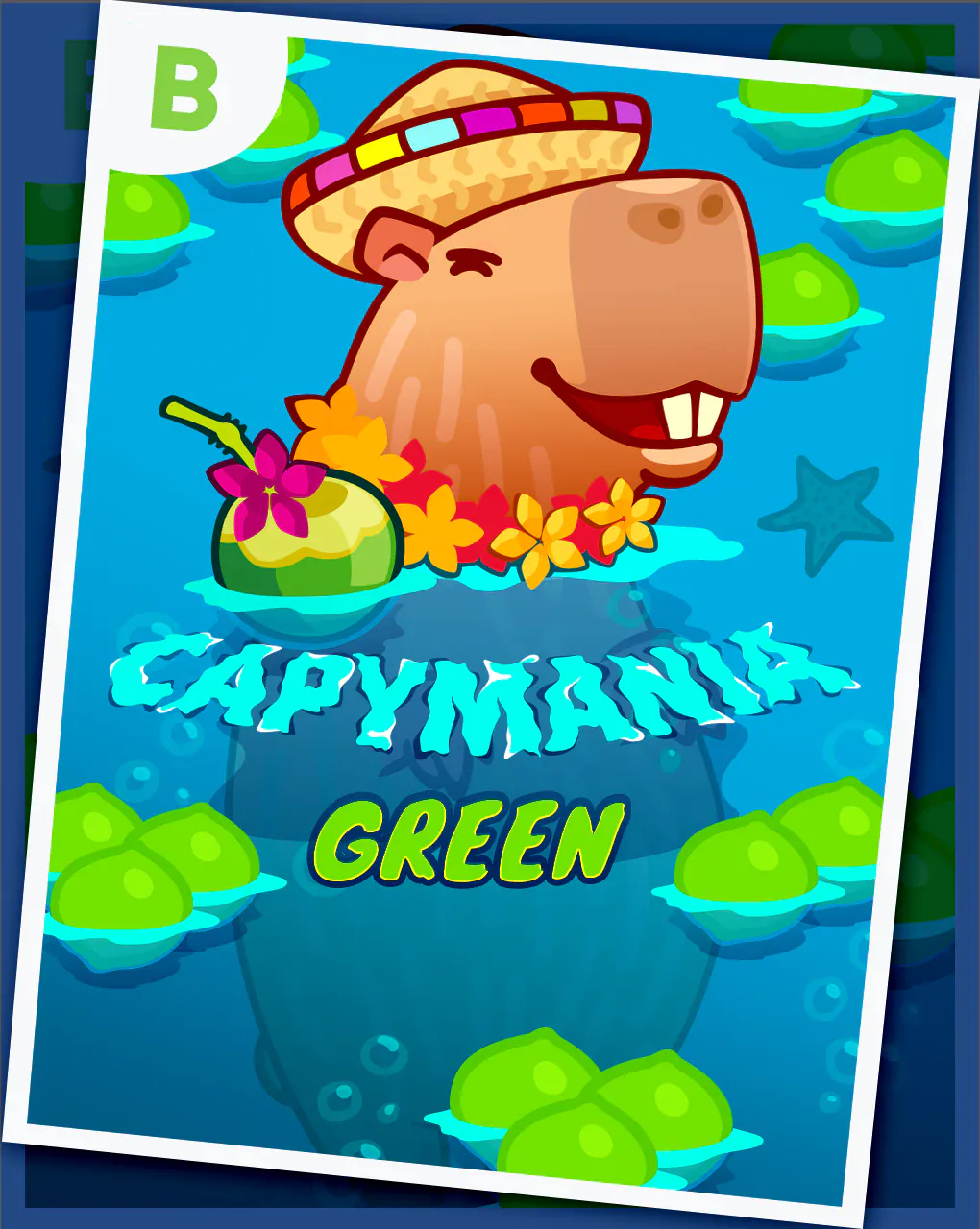 Capymania Green - HUNIAN138
