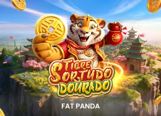 Tigre Sortudo Dourado - HUNIAN138