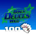 Bonus Deuces Wild 100 Hand - HUNIAN138