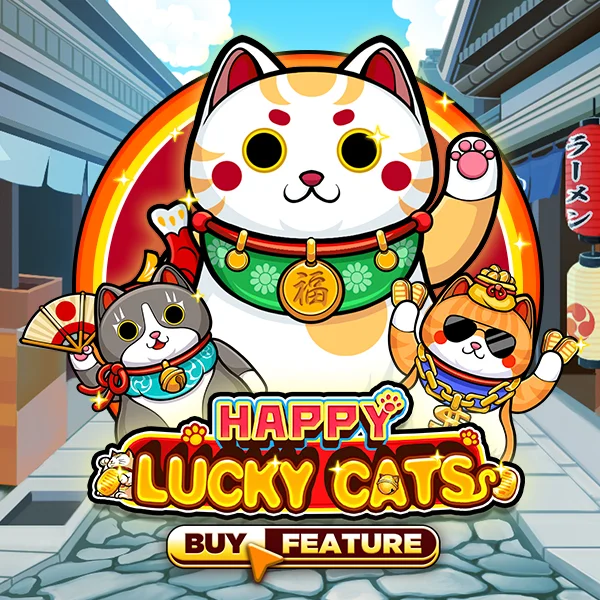 Happy Lucky Cats - HUNIAN138