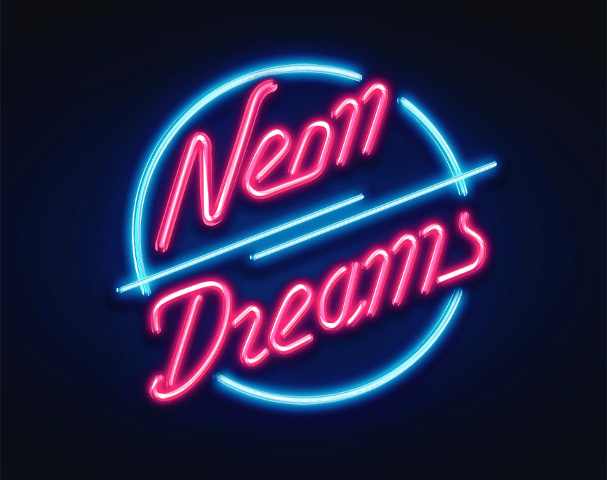 Neon Dreams - HUNIAN138